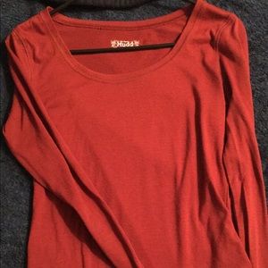 Maroon long sleeve